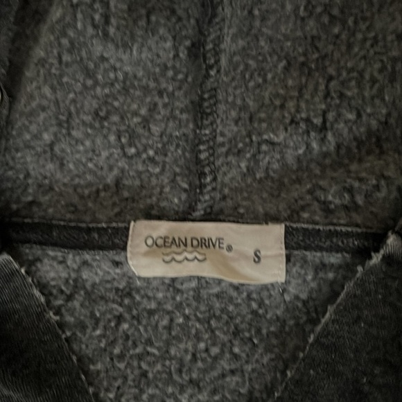 Ocean Drive Rainbow Stripe hooded sweatshirt - Picture 3 of 3